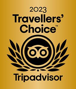 Tripadvisor Travellers Choice 2023 Hotel Award for the Lord Bute Hotel & Restaurant.